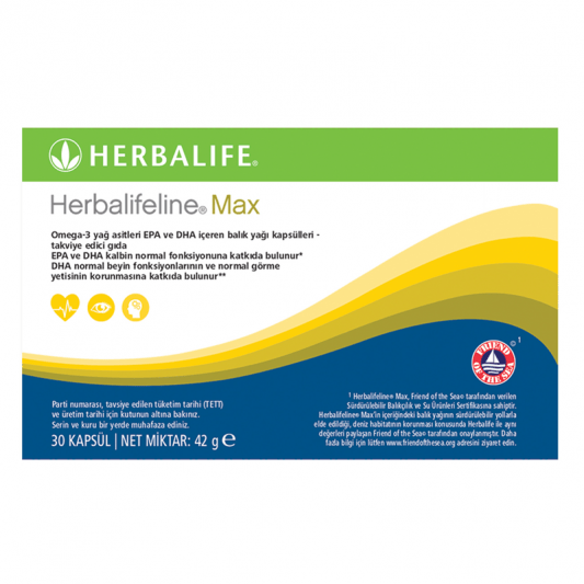 Herbalife Fish Oil Herbalifeline Max 30 Capsules - Herbalife Omega 3