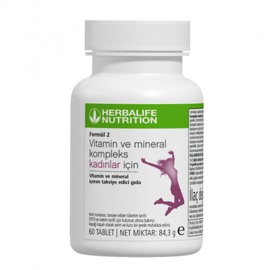 Herbalife F2 Vitamin and Mineral Complex for Women 60 tablets