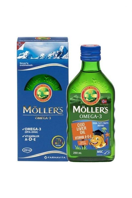 Mollers Tutti Frutti Omega 3 Fish Oil 250 ml