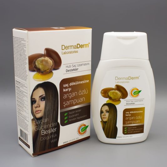 Dermaderm Argan Oil Extracted Hair Care Shampoo 300 ml