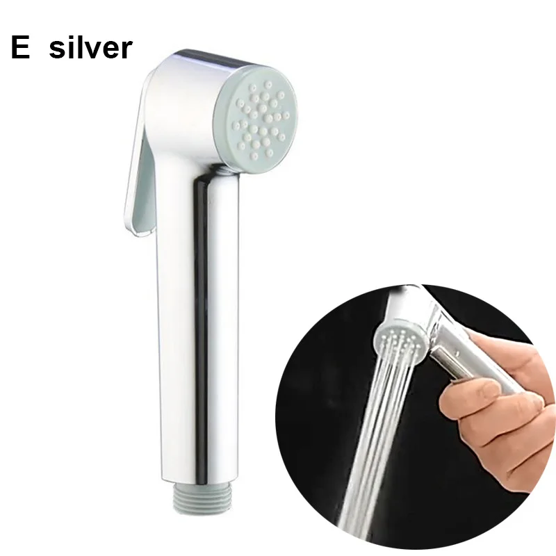 7types self clean Handheld Bathroom Bidet Shower Head Toilet Sprayer Faucet Spray Gun ABS water hose tube for wash toilet seat - Image 13
