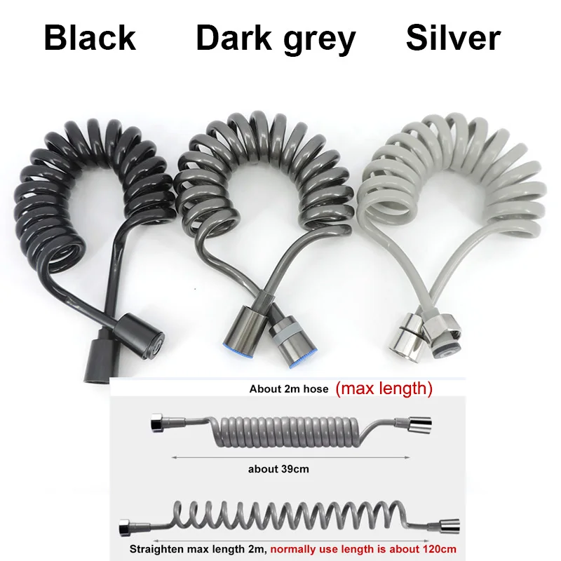 7types self clean Handheld Bathroom Bidet Shower Head Toilet Sprayer Faucet Spray Gun ABS water hose tube for wash toilet seat - Image 4