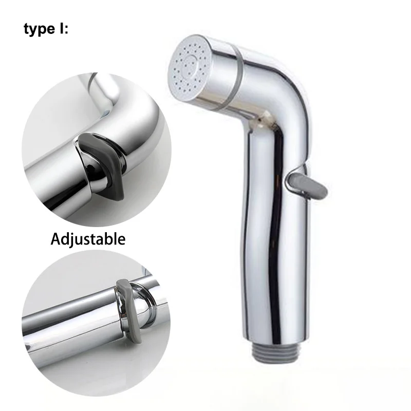 7types self clean Handheld Bathroom Bidet Shower Head Toilet Sprayer Faucet Spray Gun ABS water hose tube for wash toilet seat - Image 5