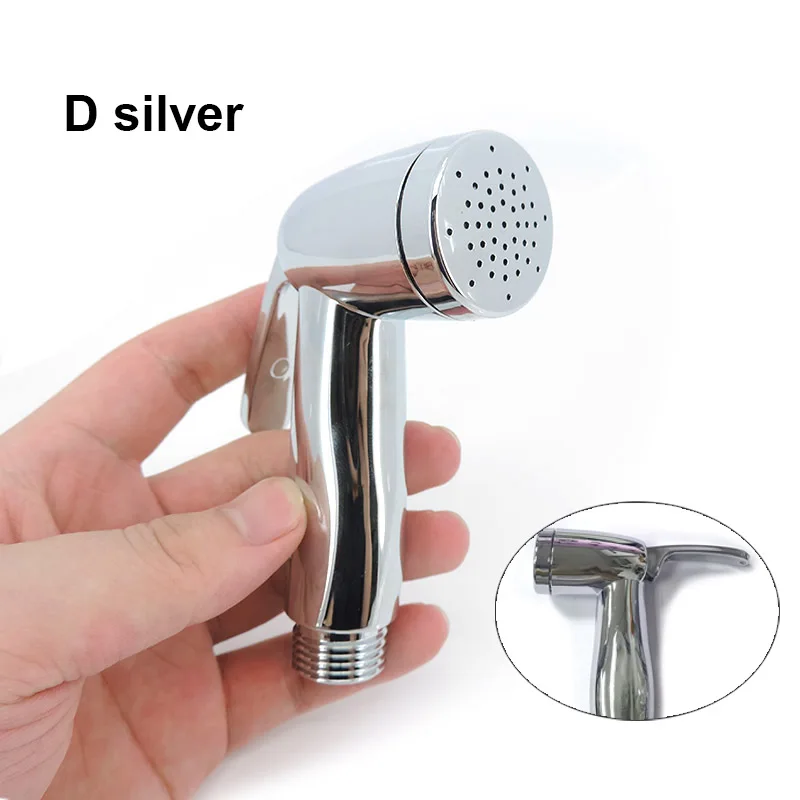 7types self clean Handheld Bathroom Bidet Shower Head Toilet Sprayer Faucet Spray Gun ABS water hose tube for wash toilet seat - Image 12