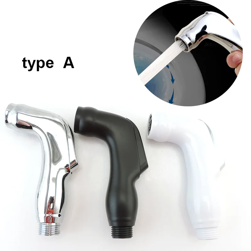 7types self clean Handheld Bathroom Bidet Shower Head Toilet Sprayer Faucet Spray Gun ABS water hose tube for wash toilet seat - Image 2